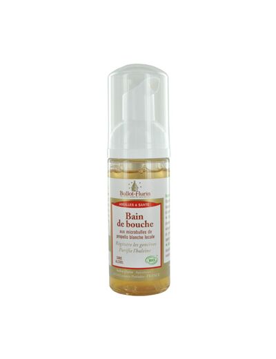 Bain de bouche Aux microbulles de Propolis blanche locale sans alcool 50ml