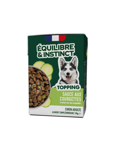 Équilibre & Instinct, TOPPING sauce courgettes - 190g
