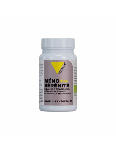 MÉNO+ Sérénité Bio – 30 Gélules – Vit'all+