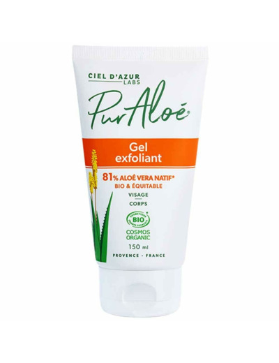 Gel exfoliant pur aloe 150ml PurAloe