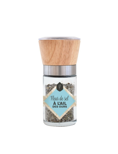 Moulin Fleur de sel à l’Ail des Ours 70G