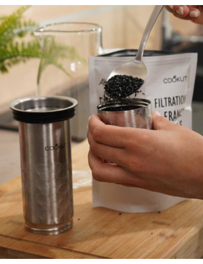 RECHARGE DE GRANULES POUR CARAFE FILTRANTE COOKUT