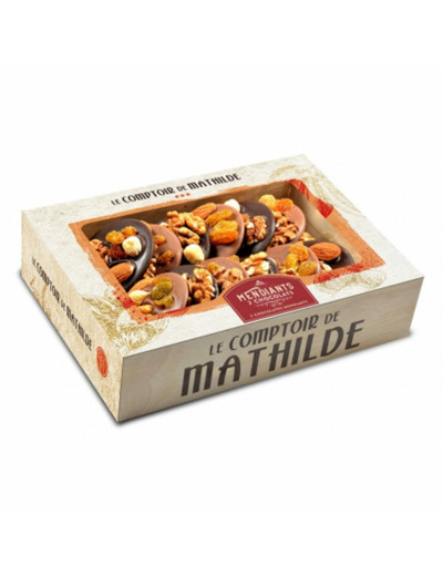 Coffret Mendiants 2 Chocolats 200G