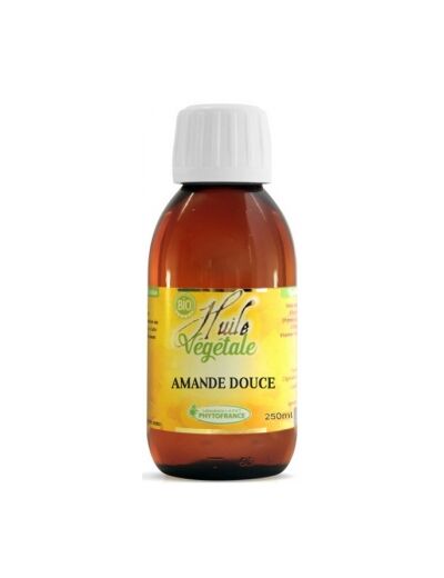 Huile végétale Amande douce BIO 250ml