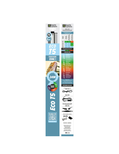 REPTILE SYSTEMS, Eco T5 Zone 1 - 24W / 570mm