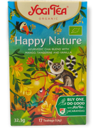 Tisane Happy Nature 17x1,9g Yogi Tea