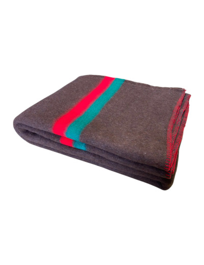 Couverture militaire en laine 100% : qualité militaire, camping et outdoor
