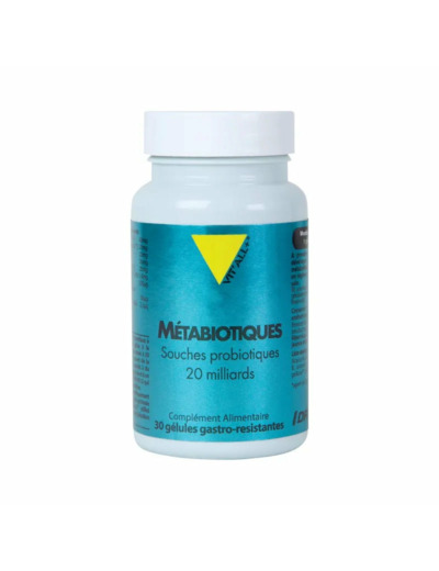 Métabiotiques-Souches probiotiques-30gélules-Vit'all+