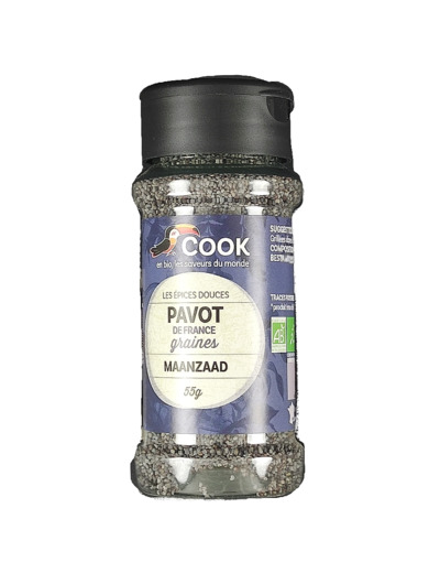 Pavot Graine 55g Bio