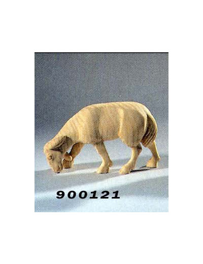 Mouton broutant bois naturel 9cm