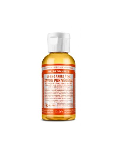 Savon liquide à l'Arbre à thé 60ml