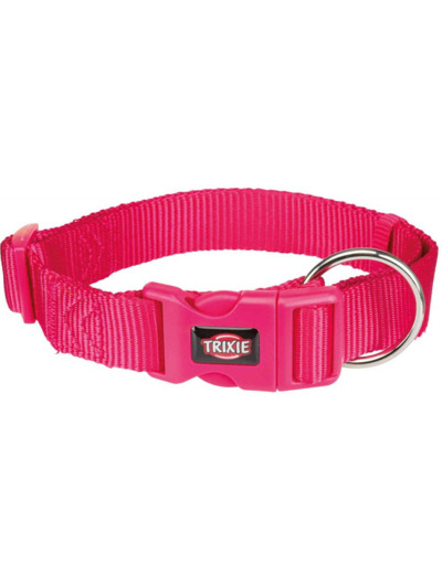 Collier en nylon Fushia - 40/65cm