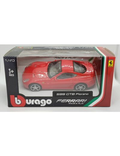 FERRARI 599 GTB FIORANO BURAGO 1/43 BOITE D'ORIGINE NEUF