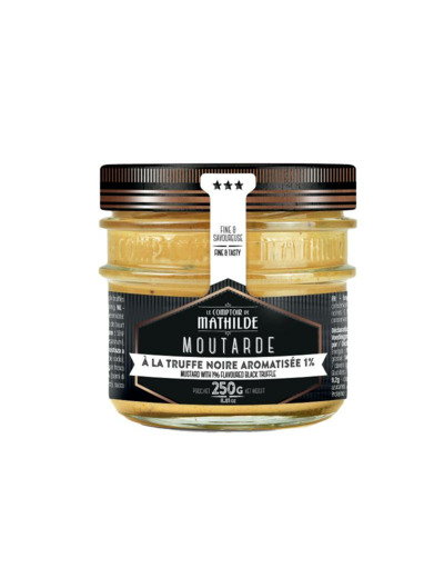 Moutarde à la Truffe Noire Aromatisée 1% 250G