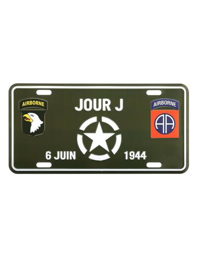 Plaque D-Day Jour J