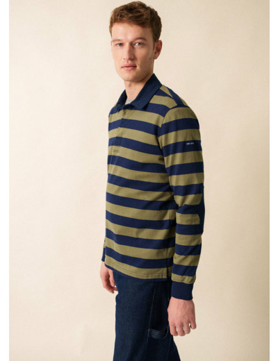 Polo rayé Mathis en coton