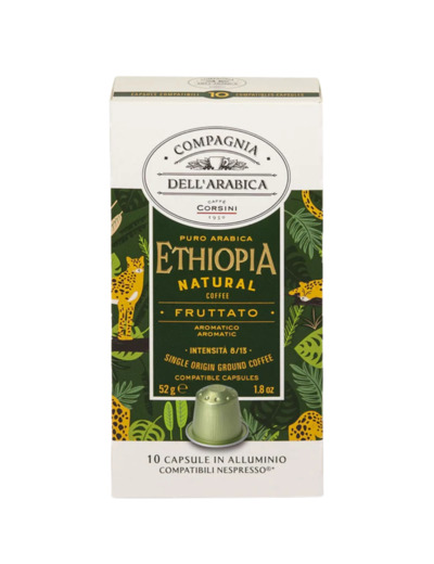 Café Ethiopia 100% Arabica 10 Capsules 52G