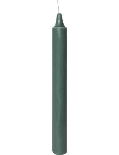 Bougie teintée masse - VERT D2,1 x Ht20cm