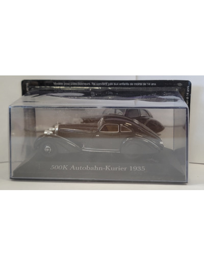 MERCEDES 500K AUTOBAHN-KURIER 1935 1/43 BOITE D'ORIGINE