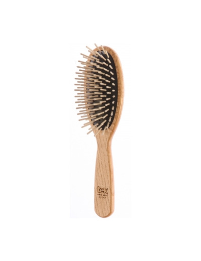 Grande Brosse ovale en Frêne naturel