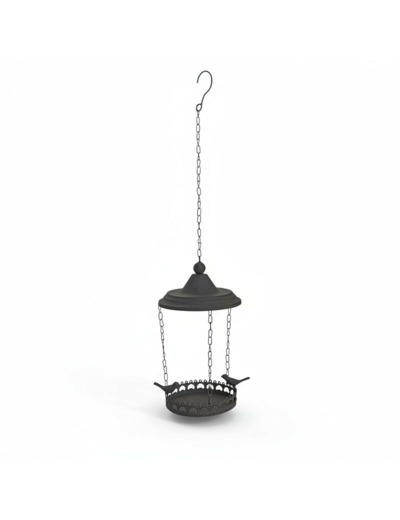 Mangeoire oiseaux suspendue 20x17x64cm