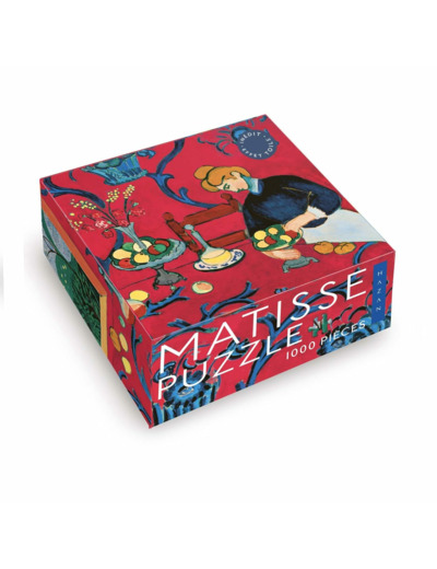 PUZZLE HAZAN. MATISSE, LA DESSERTE, HARMONIE ROUGE