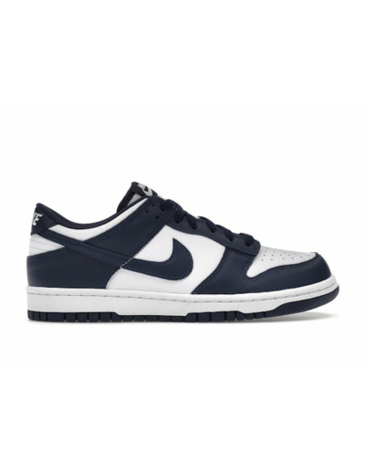 Nike Dunk Low White Midnight Navy (Enfant)