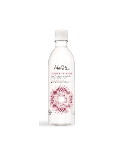 Eau fraiche micellaire Source de roses 200ml