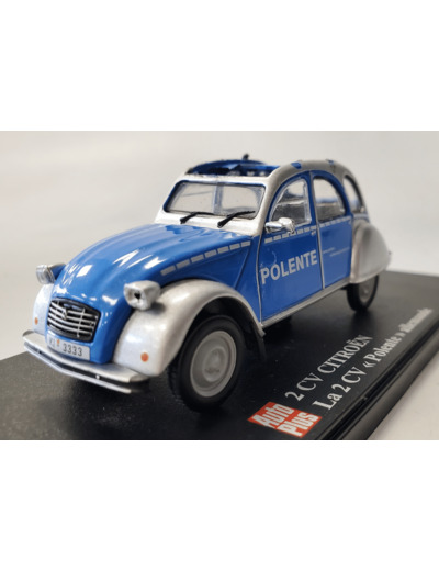 CITROEN 2CV POLENTE ALLEMANDE 1/43 SANS BOITE ( pour pièces )