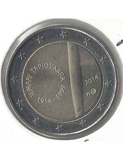 FINLANDE 2014 2 EURO COMMEMORATIVE ILMARI TAPIOVAARA