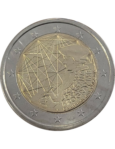 GRECE 2022 2 EURO ERASMUS UNC
