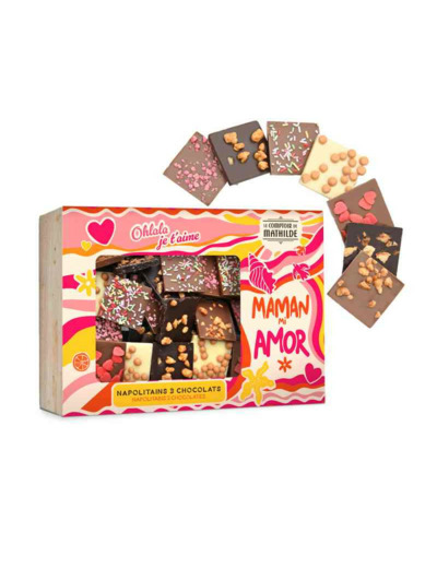 Coffret Napolitains Fête des Mères 300G