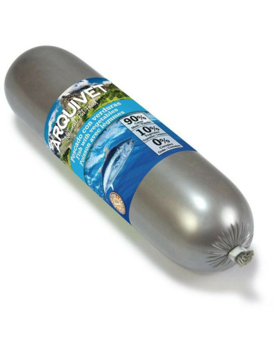 ARQUIVET, Saucisson de poisson aux légumes - 500g