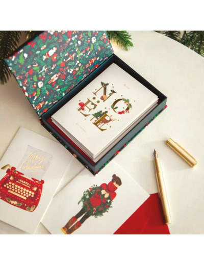 Box de 10 cartes de Noel 2023 - All the ways to say