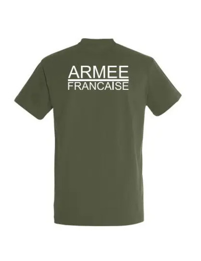 T-shirt sérigraphié  “Armée Française”