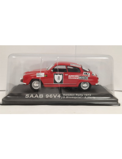 SAAB 96V4 1972 RALLYE DE SUEDE 1/43