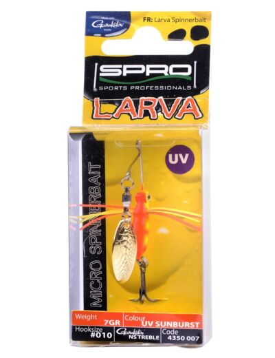 larva micro spinner spro
