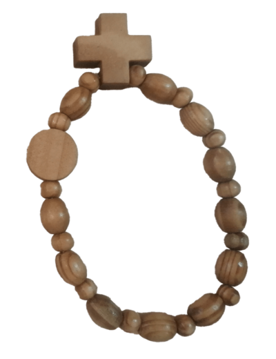 Bracelet Dizainier En Olivier Elastique