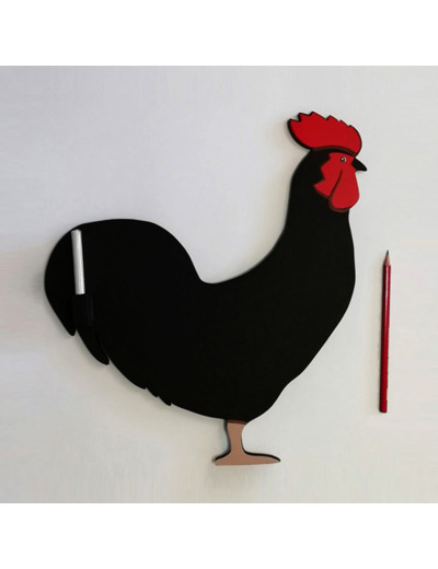 Tableau ardoise coq