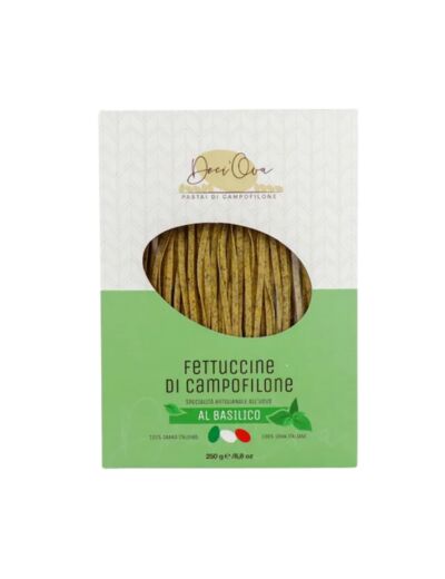 Fettucine au basilic di campofilone 250g