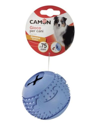 Rubber Treat Ball, pour chien - Ø7.5cm