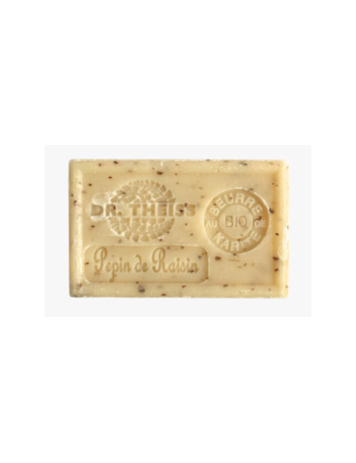 Savon de Marseille exfoliant au pépins de raisin 125g