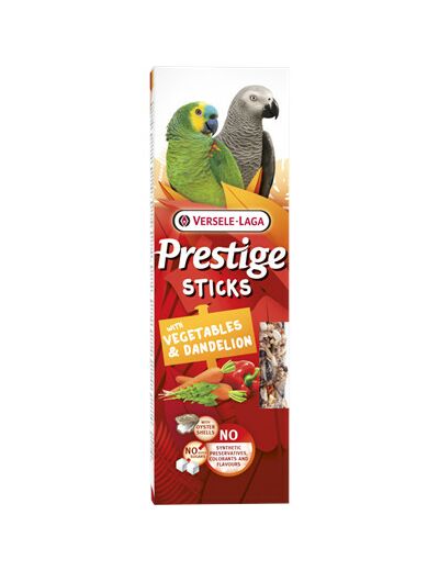Sticks Perroquets avec Légumes & Pissenlit