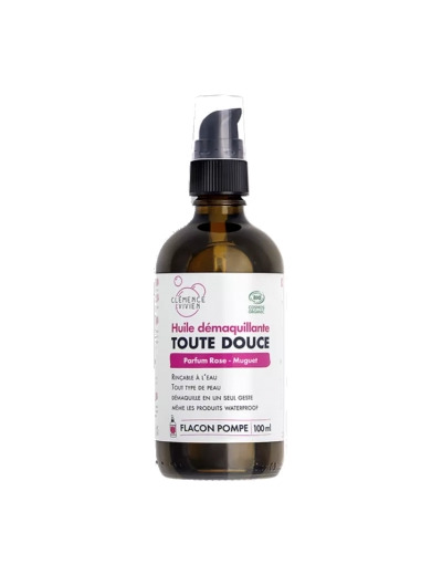 Huile démaquillante Toute Douce Parfum Rose Muguet 100ml