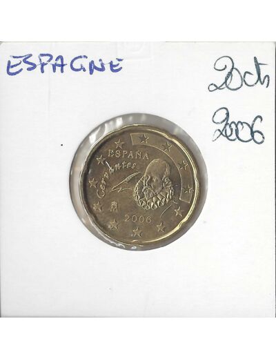 Espagne 2006 20 CENTIMES SUP-