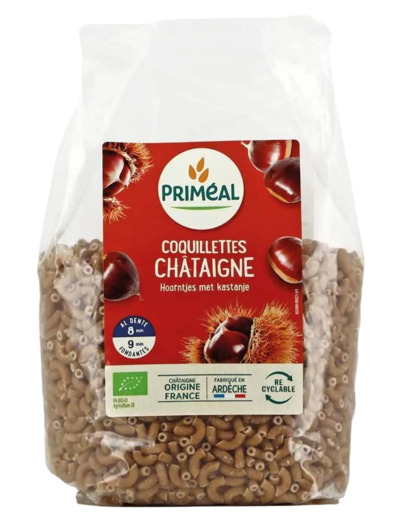 Coquillettes châtaigne Bio-500g-Priméal