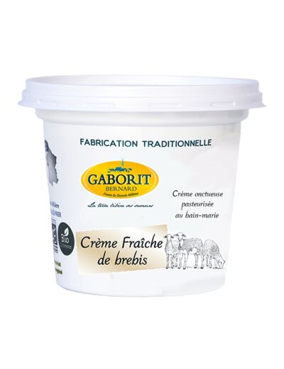 Crème Fraîche de Brebis Bio 25cl