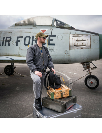 Blouson Pilote Bombers MA1 GRIS