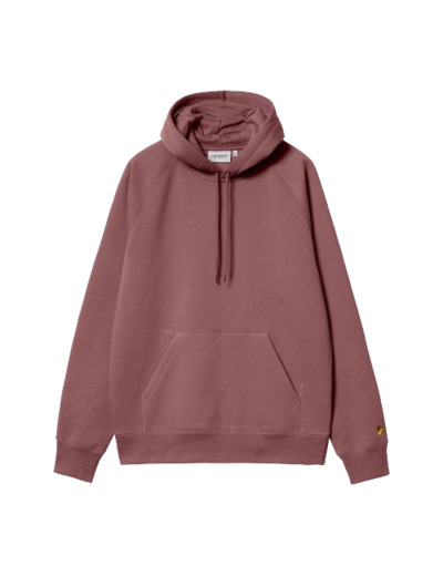 Sweat Capuche CARHARTT WIP Hooded Chase Dusty Fuchsia