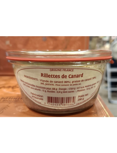 Rillettes Pur Canard